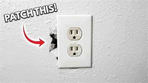 how to fix a broken electrical box|electrical outlet too tight.